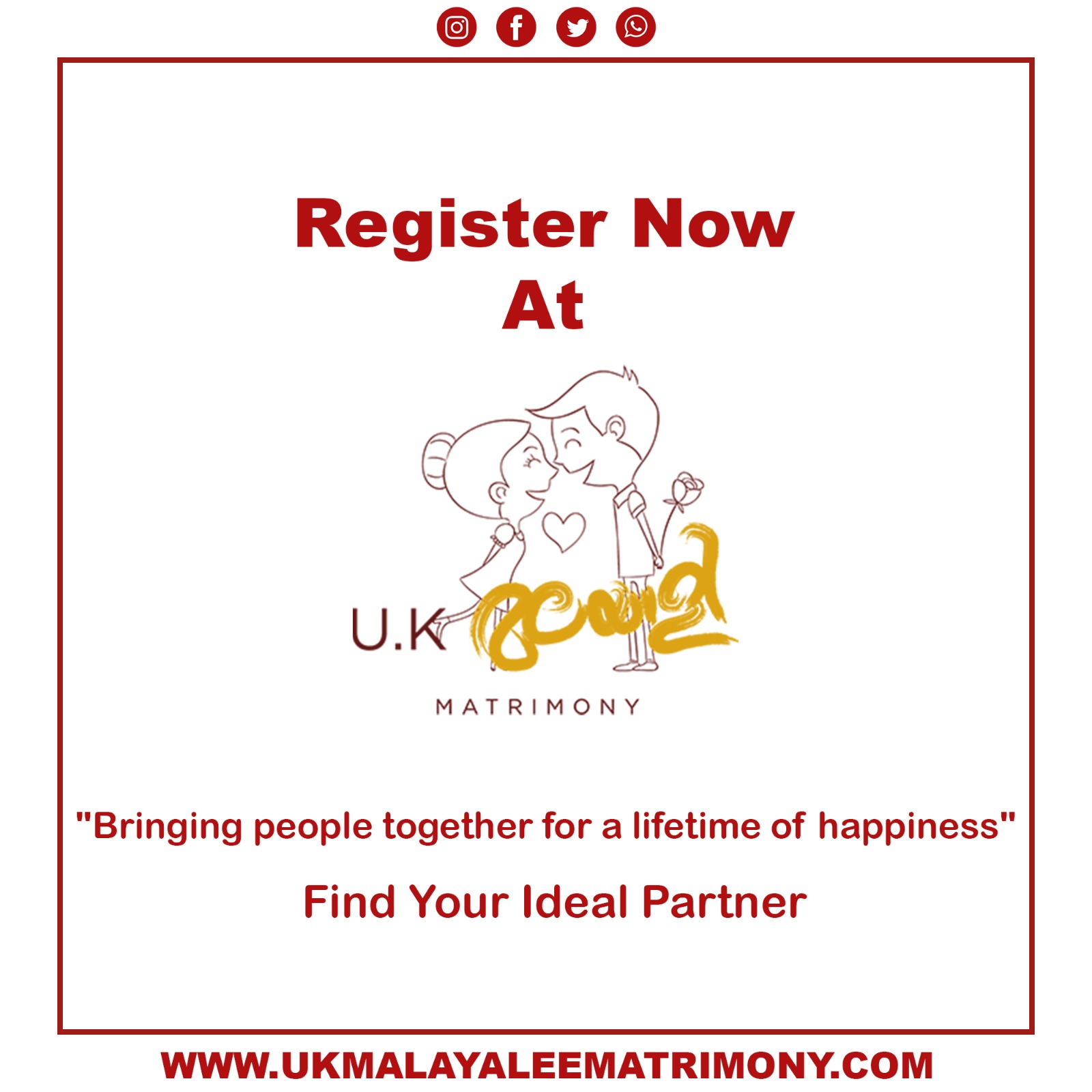 UK's first Malayali Matrimony